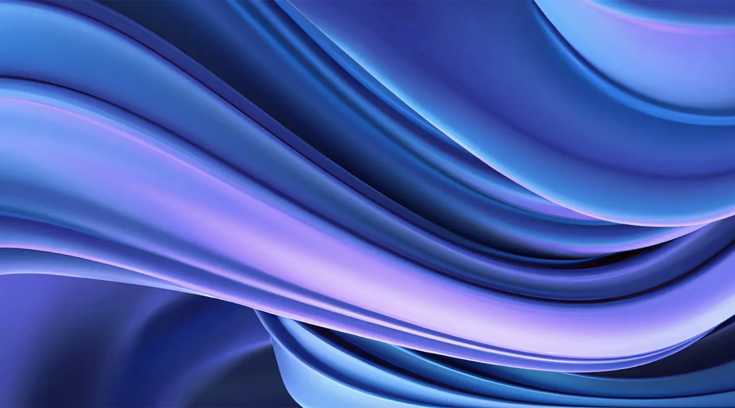 blue and purple waves