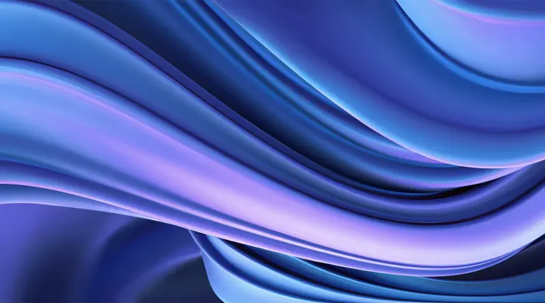 blue and purple waves